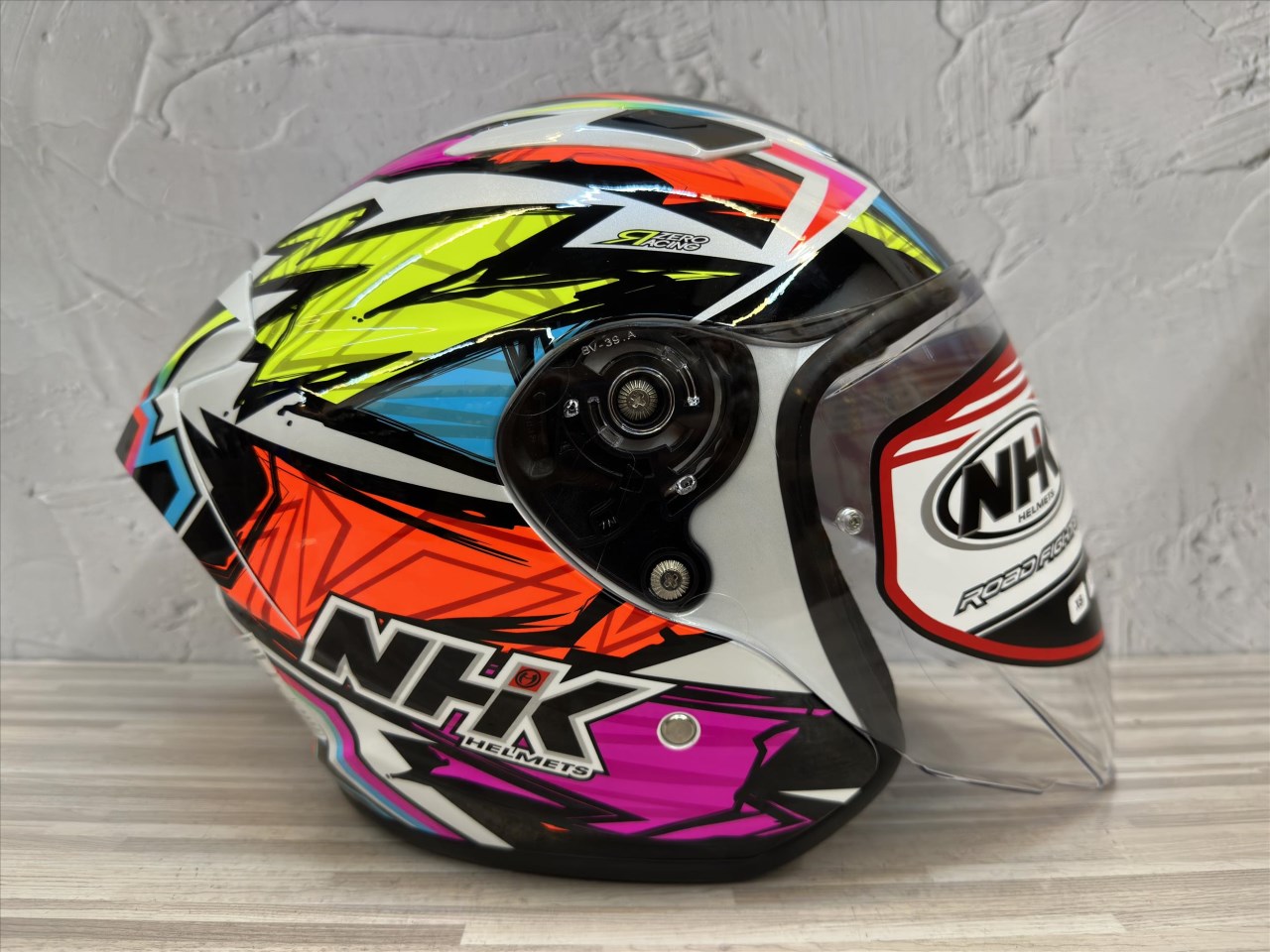 《遠古騎士》NHK S1 GP PRO AL21#1 內藏墨片半罩式安全帽