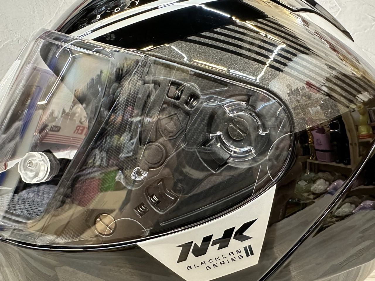 《遠古騎士》NHK GP-R TECH 鏡座 全罩安全帽原廠專用鏡片座