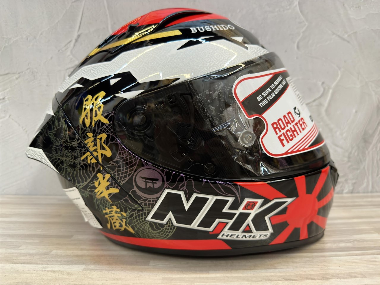 《遠古騎士》NHK GP-R Tech MF #2 武士道 選手帽 全罩安全帽