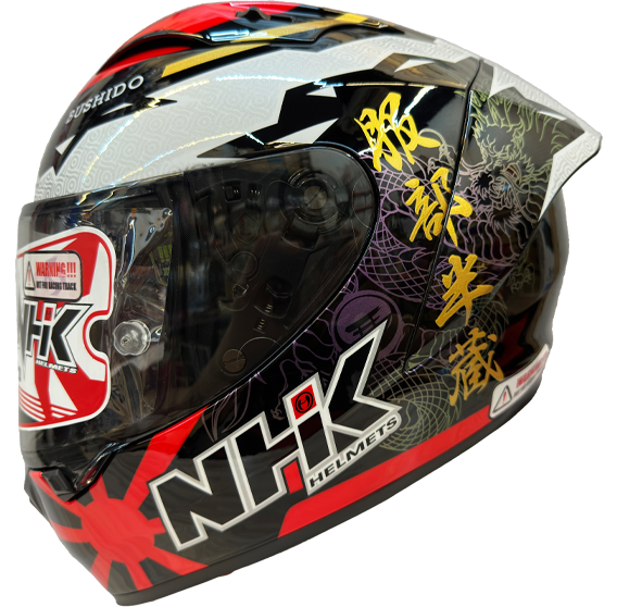 《遠古騎士》NHK GP-R Tech MF #2 武士道 選手帽 全罩安全帽