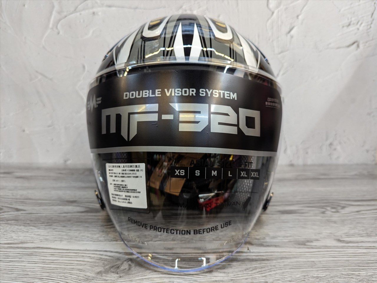 《遠古騎士》MING FENG MF-320 DC聯名 蝙蝠俠 半罩 安全帽 3/4罩 內墨片