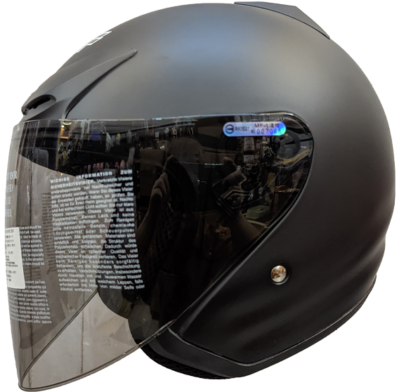 《遠古騎士》MING FENG MF-318 素色系列 半罩 安全帽 3/4罩