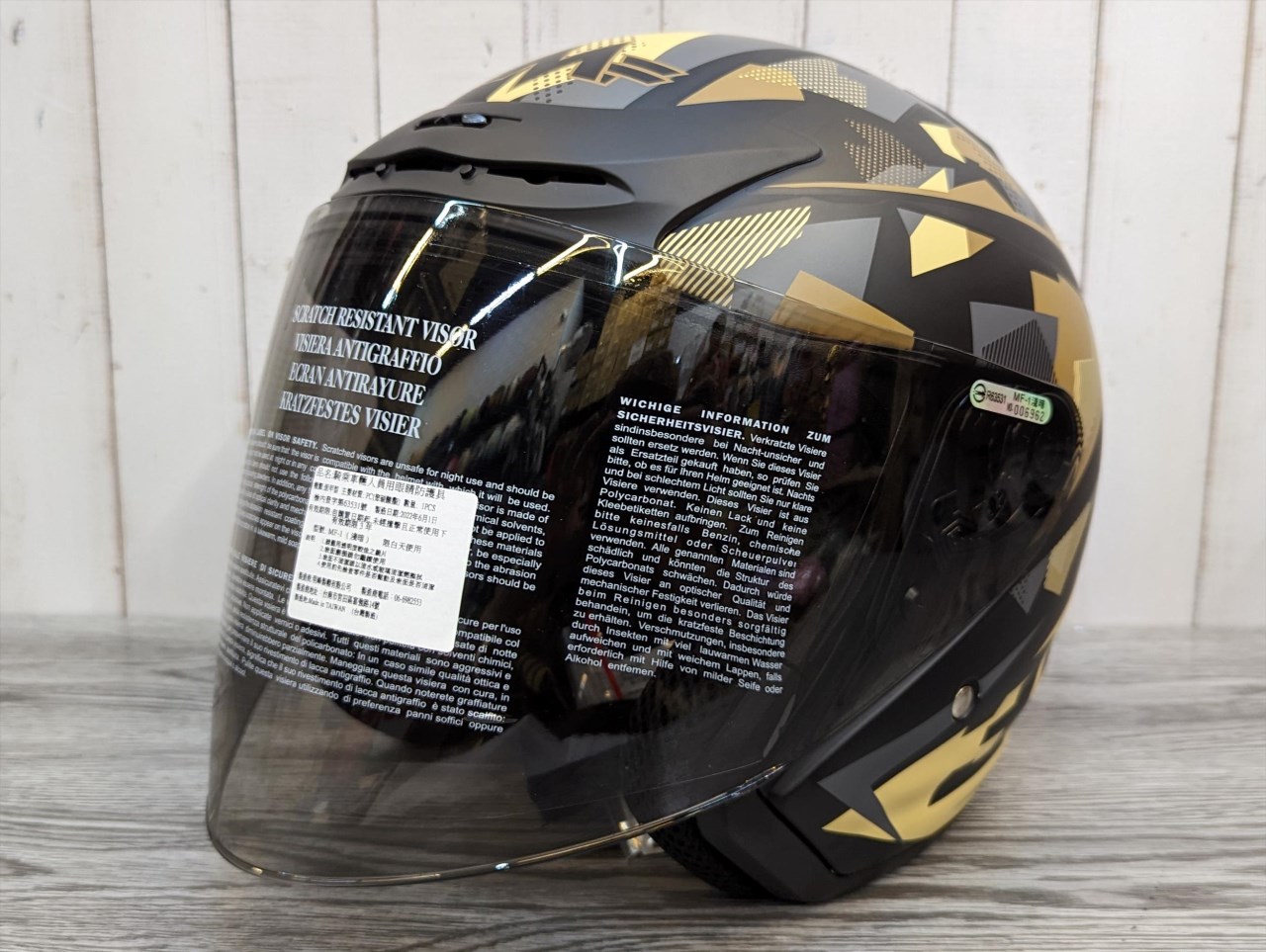 《遠古騎士》MING FENG MF-318 #A 消光棕 半罩 安全帽 3/4罩