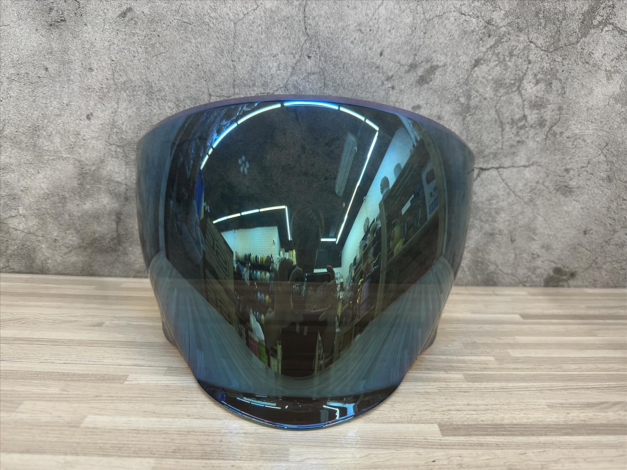 《遠古騎士》MING FENG MF-320 原廠多層膜湖水綠 鏡片 耐刮 抗UV 安全帽