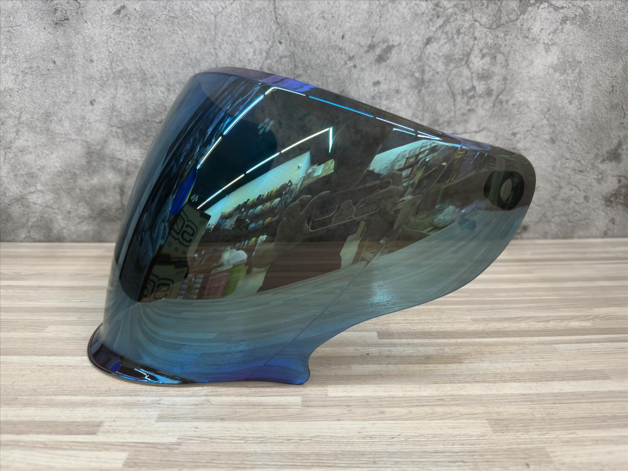 《遠古騎士》MING FENG MF-320 原廠多層膜湖水綠 鏡片 耐刮 抗UV 安全帽