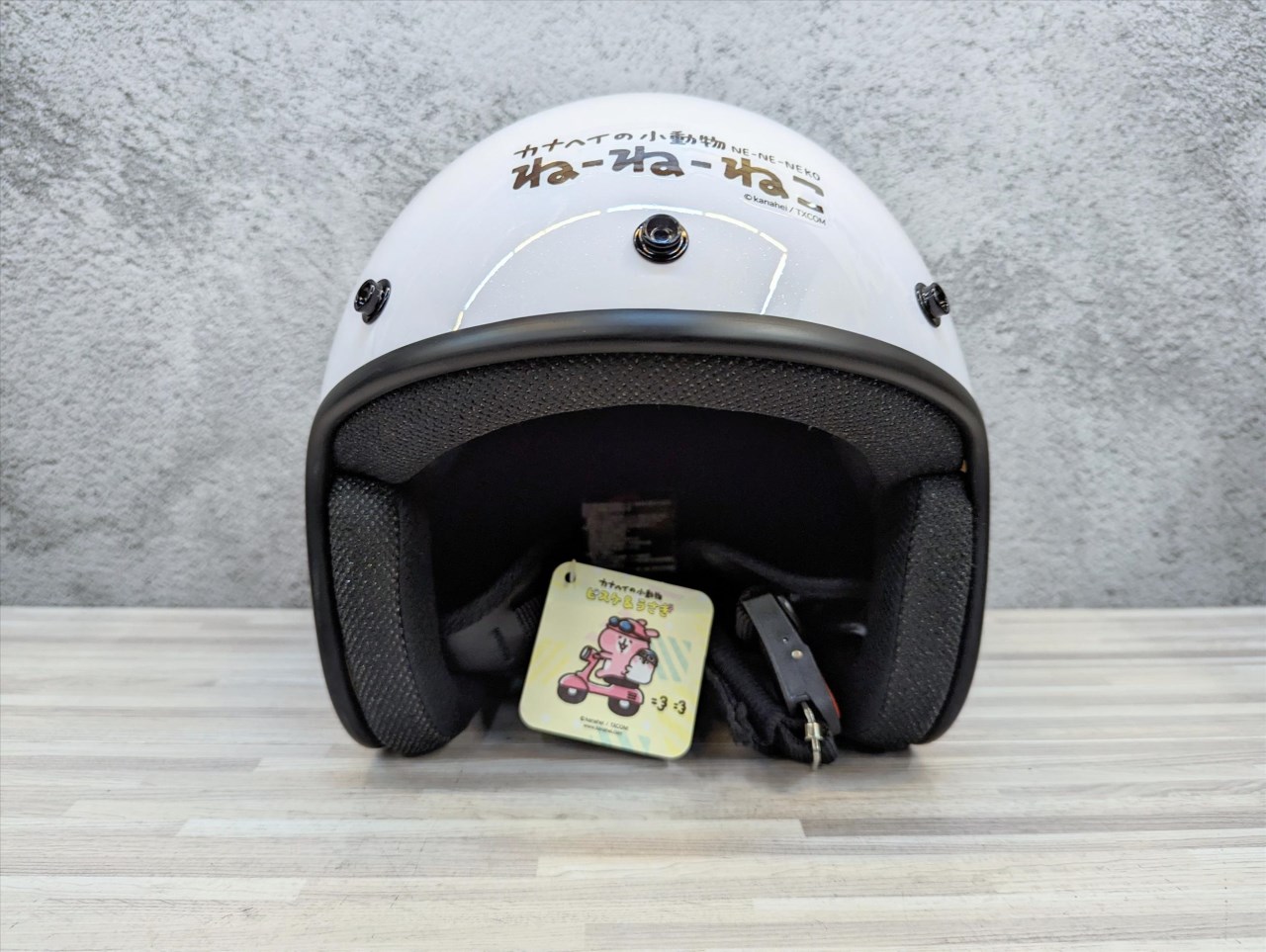 《遠古騎士》EVO CA310M NE_NE貓 白色 安全帽 半罩式 中帽體 復古帽