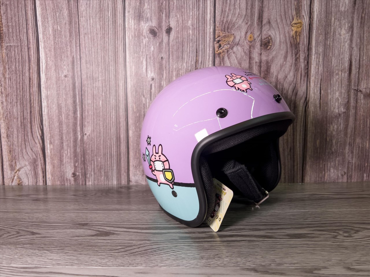 《遠古騎士》EVO CA310M 防疫卡納赫拉 紫色 安全帽 半罩式 中帽體 復古帽