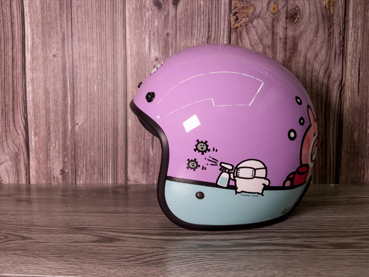 《遠古騎士》EVO CA310M 防疫卡納赫拉 紫色 安全帽 半罩式 中帽體 復古帽