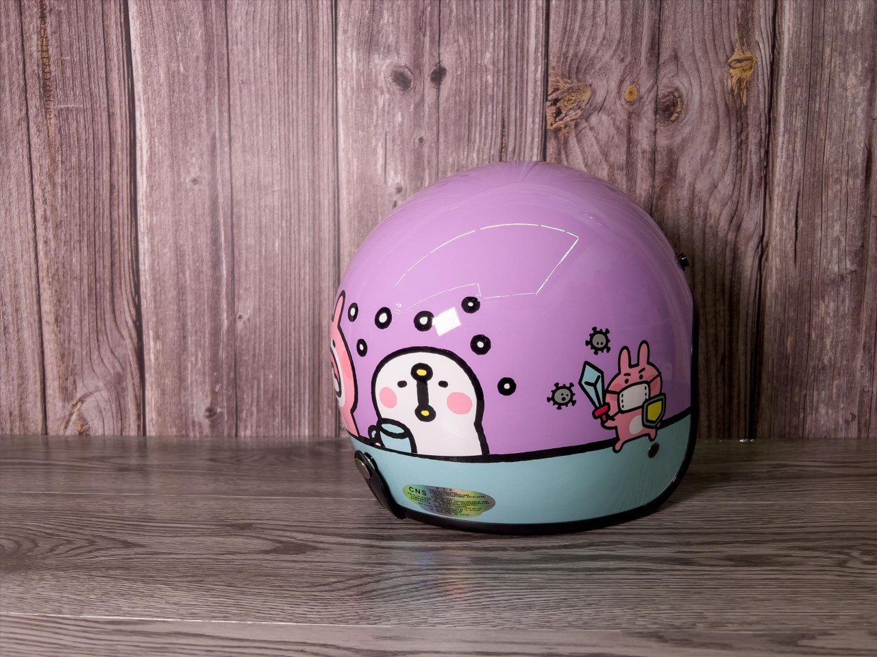 《遠古騎士》EVO CA310M 防疫卡納赫拉 紫色 安全帽 半罩式 中帽體 復古帽