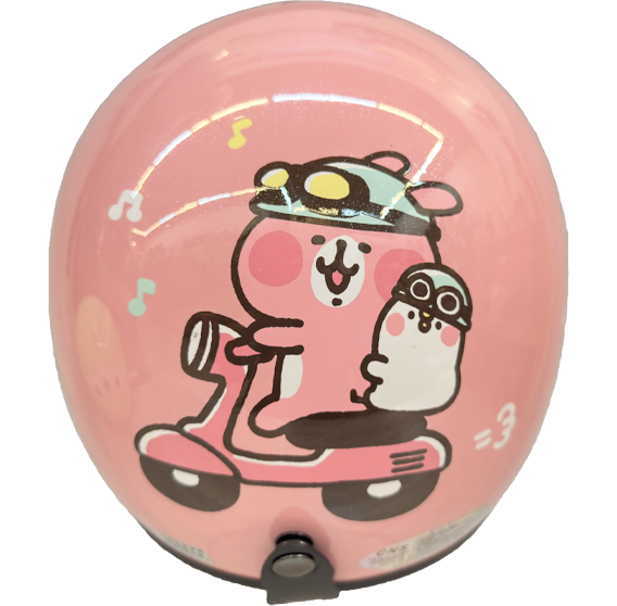 《遠古騎士》EVO CA310M卡娜赫拉3-機車 粉 安全帽 半罩式 小帽體 復古帽