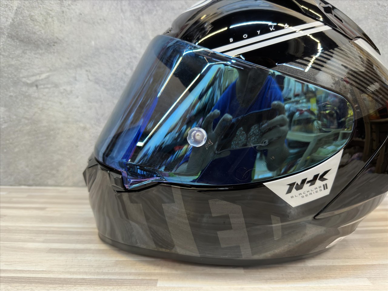 《遠古騎士》NHK GP-R TECH 多層膜 專用鏡片(電藍/電紫) 全罩 安全帽