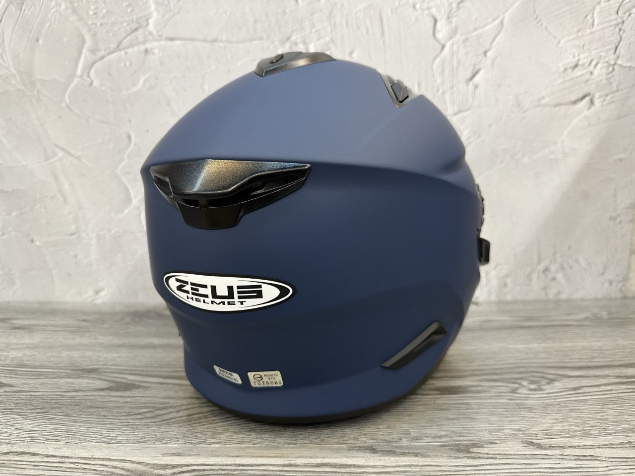 《遠古騎士》瑞獅 ZEUS 613B 素色 啞光藍 半罩安全帽 內襯全可拆 ZS613B