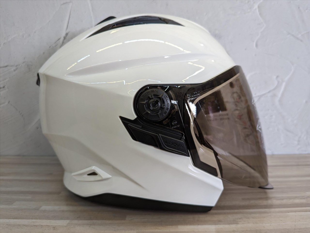《遠古騎士》瑞獅 ZEUS 613B 素色 白色 半罩安全帽 內襯全可拆 雙鏡片