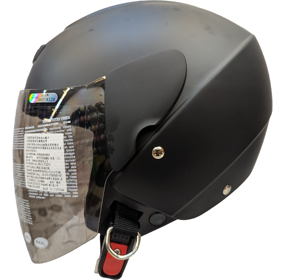 《遠古騎士》瑞獅 ZEUS 202D 素 平光黑 全可拆 半罩 安全帽 基本款