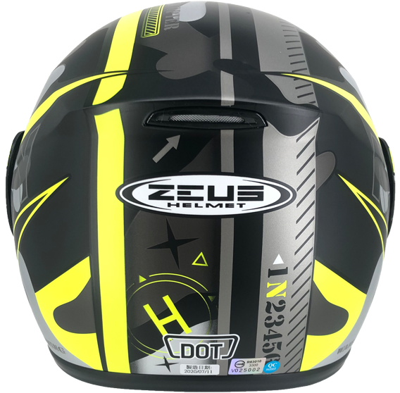 《遠古騎士》瑞獅 ZEUS 3300 GG25 消光黑黃 可樂帽 汽水帽 安全帽 內墨片