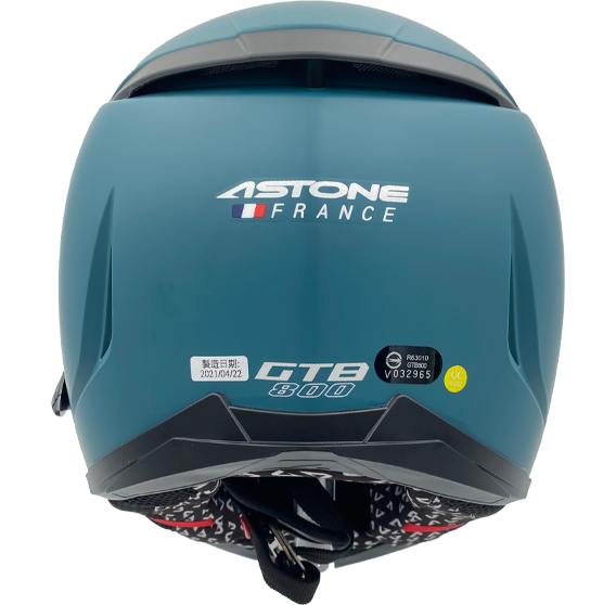 《遠古騎士》ASTONE GTB800 AO12 消光深藍綠 雙鏡片雙D扣 全罩安全帽