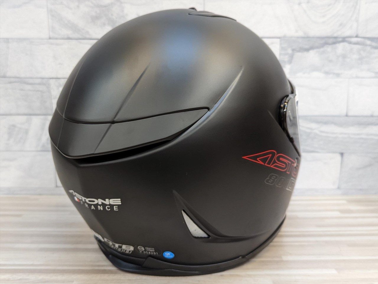 《遠古騎士》ASTONE GTB800 AO12 消光黑 雙鏡片 雙D扣 全罩安全帽