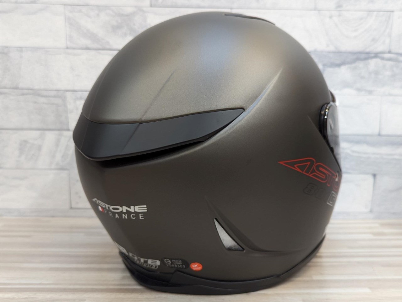 《遠古騎士》ASTONE GTB800 AO12 消光黑銀 雙鏡片 雙D扣 全罩安全帽