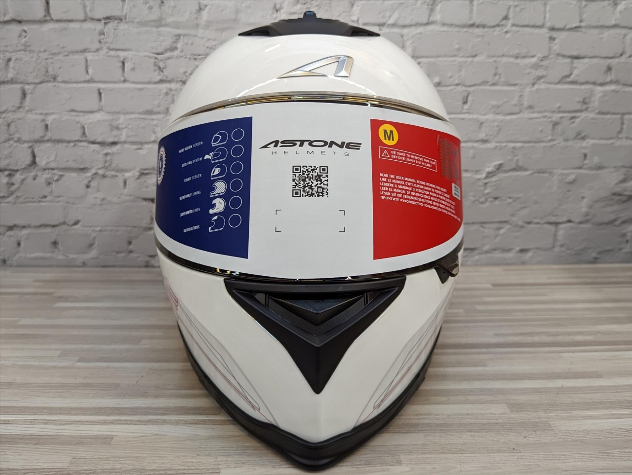 《遠古騎士》ASTONE GTB800 AO12 白色 雙鏡片 雙D扣 全罩安全帽