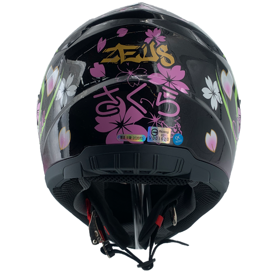 《遠古騎士》瑞獅 ZEUS 821 BH3 珍珠黑紫 全罩安全帽 輕量 小帽殼
