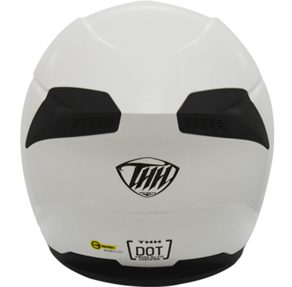 《遠古騎士》THH T810S 素色 白色 淺電鍍鏡片 全罩式 安全帽