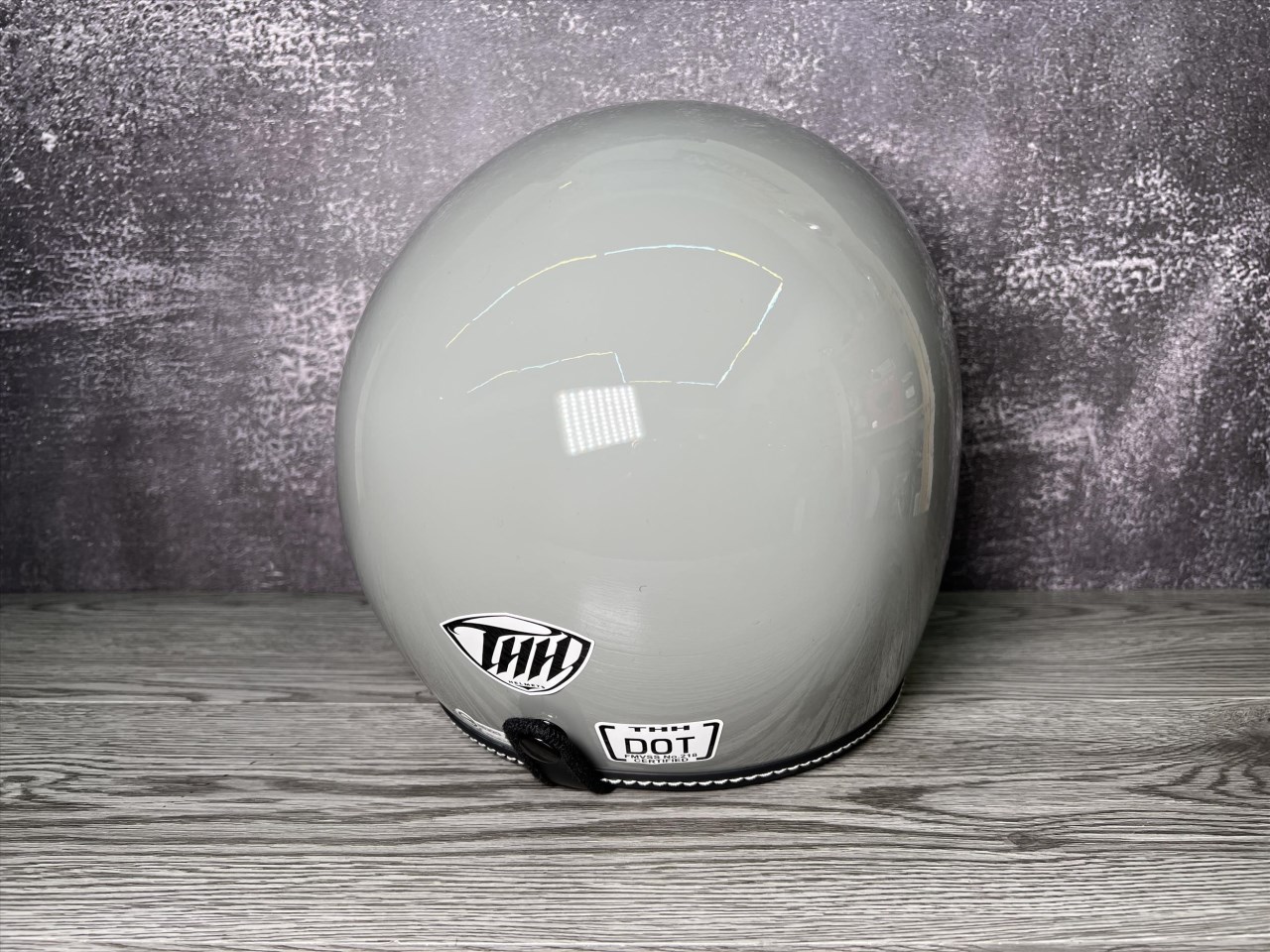 《遠古騎士》THH T-383A+ T383A 素色 水泥灰 雙鏡片 內襯全可拆 復古帽安全帽