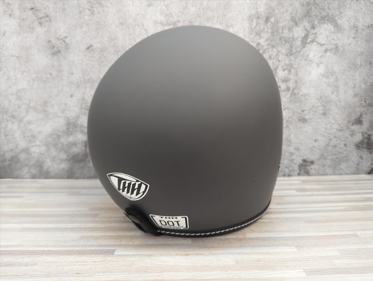 《遠古騎士》THH T-383A+ T383A 素色 平光深灰 雙鏡片 內襯全可拆洗 半罩 復古帽安全帽