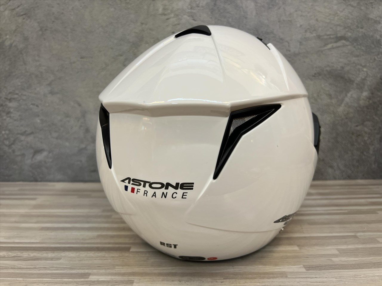 《遠古騎士》ASTONE RST 素色 白色 輕量四分之三 內墨鏡 半罩 安全帽