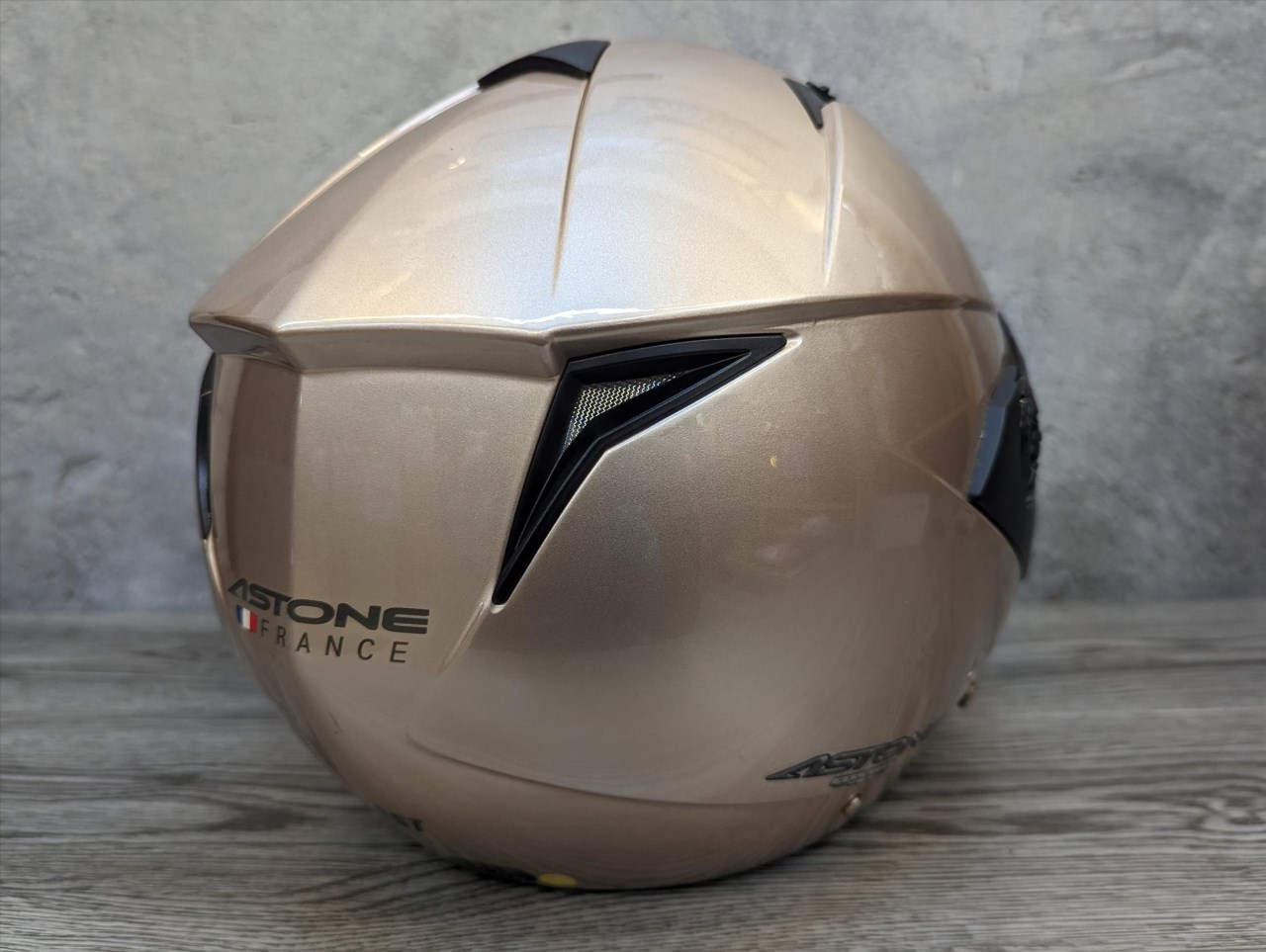 《遠古騎士》ASTONE RST 素色 玫瑰金 輕量四分之三 內墨鏡 半罩 安全帽