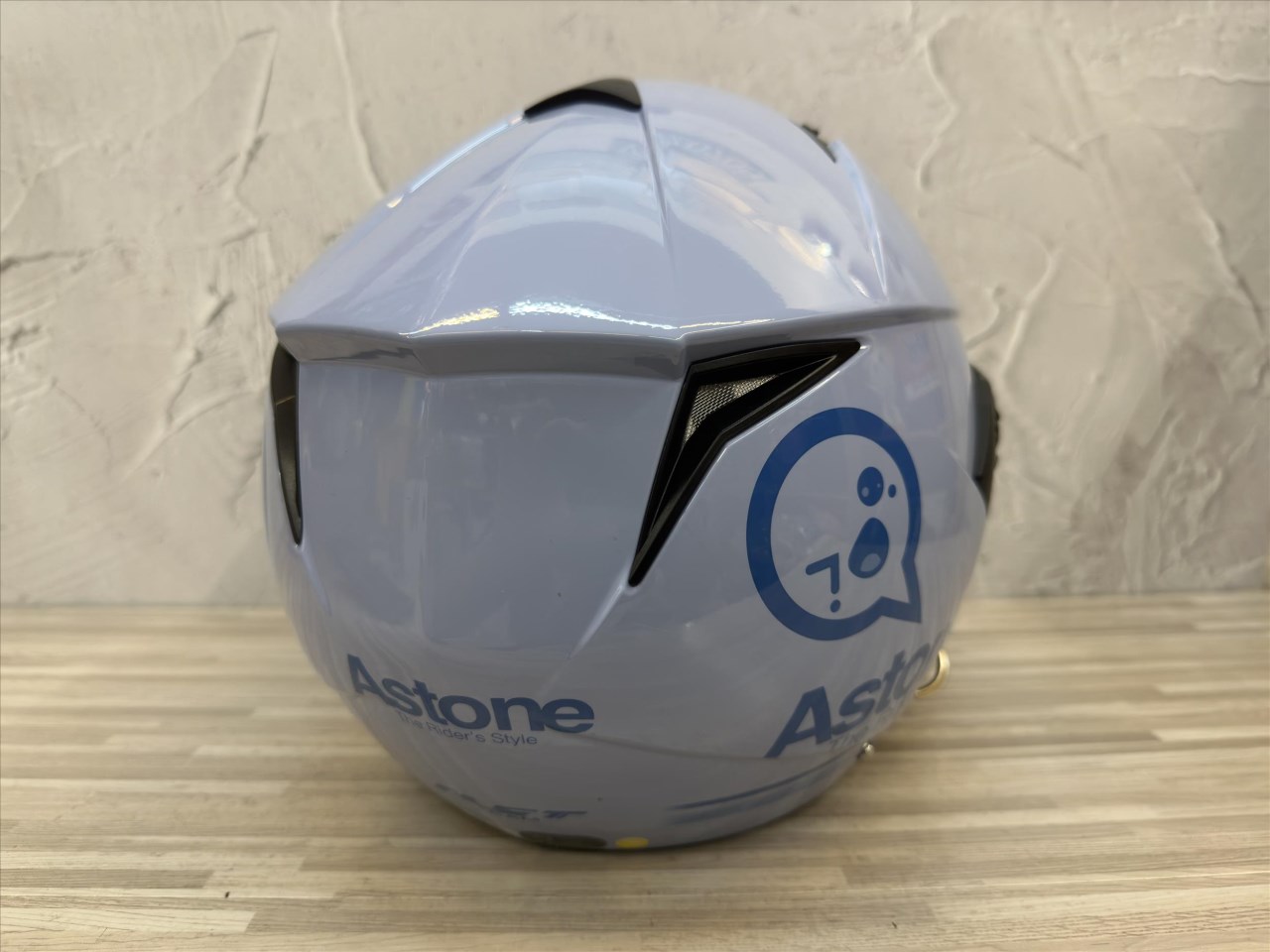 《遠古騎士》ASTONE RST AQ11 淺紫藍藍 輕量四分之三 內墨鏡 半罩 安全帽