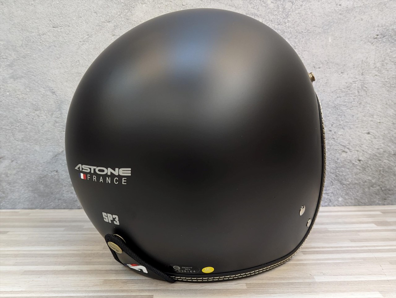 《遠古騎士》ASTONE SP3 素 平光黑 復古帽 騎士帽 歐式 輕巧型 內襯可拆洗 安全帽 內墨片