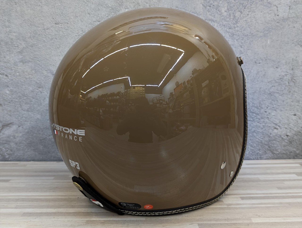 《遠古騎士》ASTONE SP3 素 咖啡拿鐵 復古帽 騎士帽 歐式 輕巧型 內襯可拆洗 安全帽 內墨片