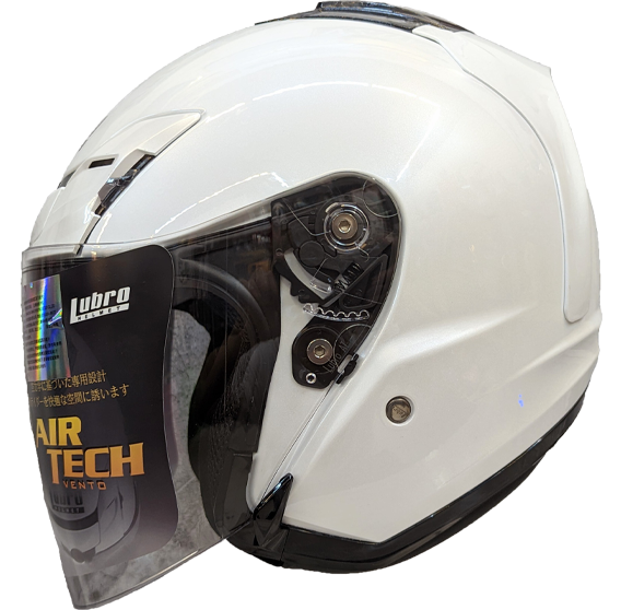《遠古騎士》LUBRO AIR TECH 素色 白 內襯可拆 安全帽 雙D扣 R帽
