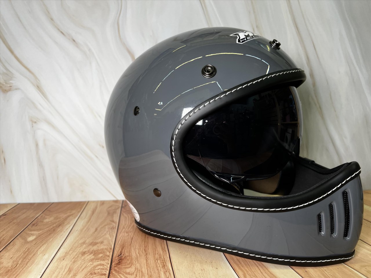 《遠古騎士》M2R MX-2 MX2 SV 水泥灰 素色 輕量 山車帽 全罩 雙鏡 安全帽