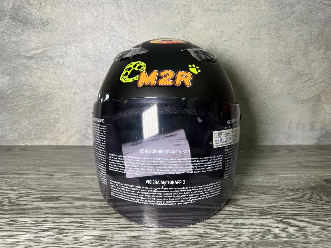 《遠古騎士》M2R M700 童帽 #5 柴犬 消光黑 安全帽 半罩 全可拆洗