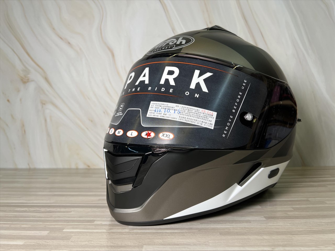 《遠古騎士》AIROH 義大利 SPARK #6 平黑灰 全罩帽 安全帽 