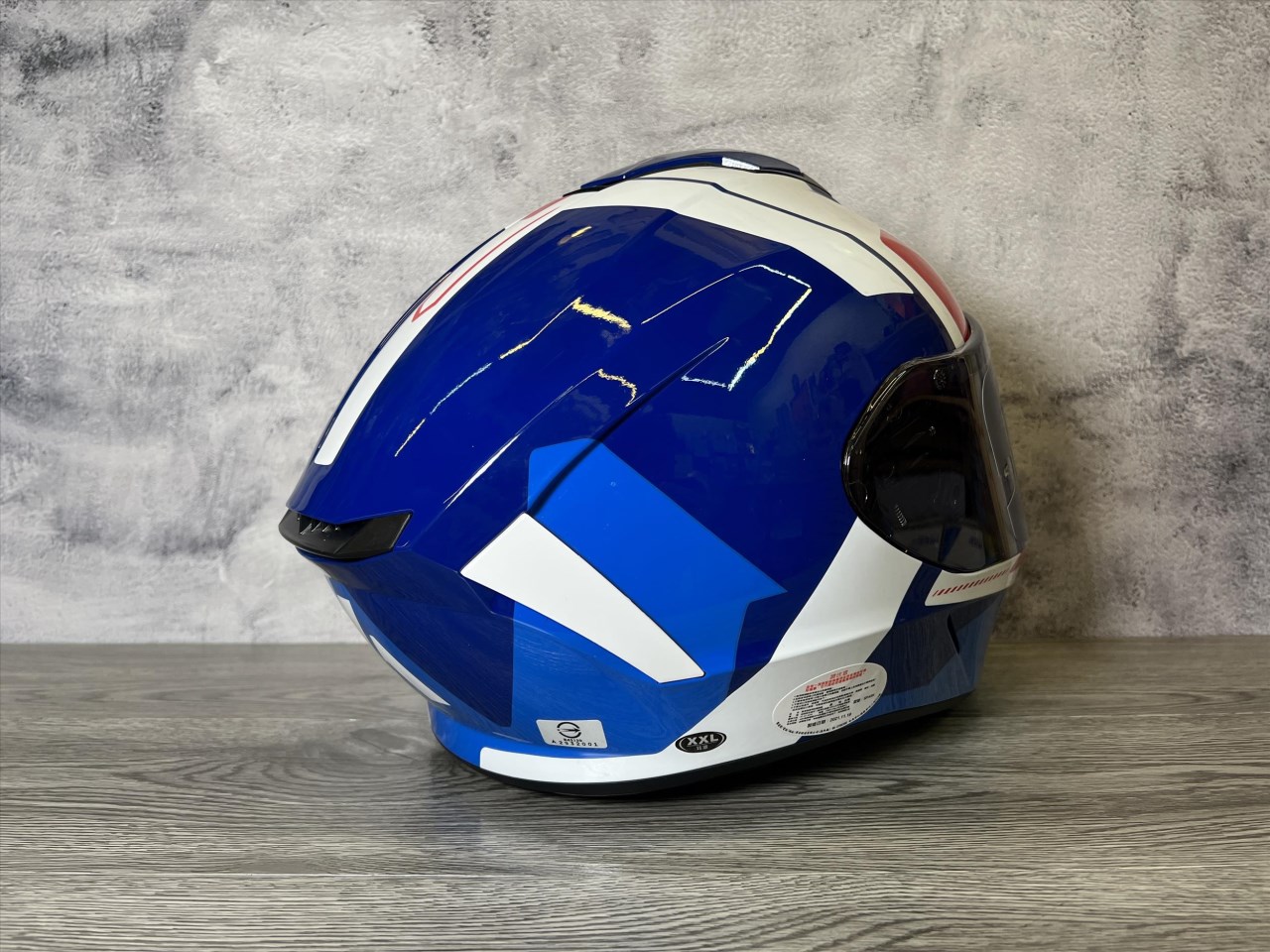 《遠古騎士》AIROH 義大利 SPARK #7 藍白 全罩帽 安全帽