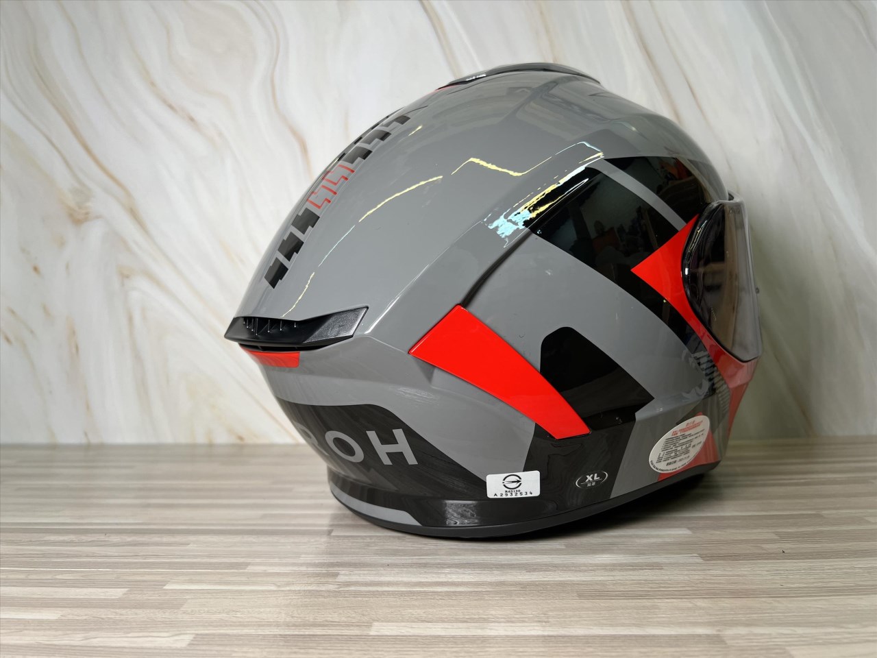 《遠古騎士》AIROH 義大利 SPARK #8 灰紅 全罩帽 安全帽