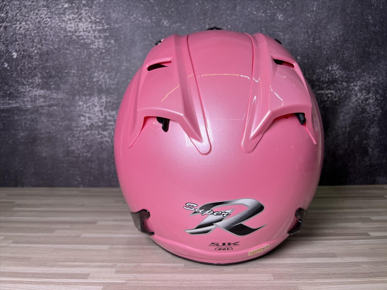 《遠古騎士》SBK SUPER-R ENERGY 粉紅 半罩 安全帽 全可拆洗