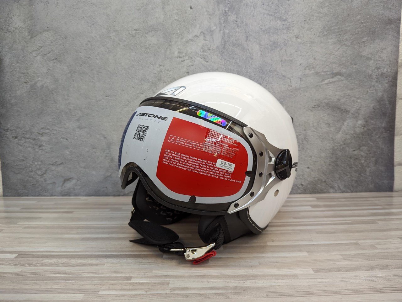 《遠古騎士》ASTONE KSS 素色 白色 復古帽 飛行帽 飛行員 半罩 半罩安全帽 安全帽