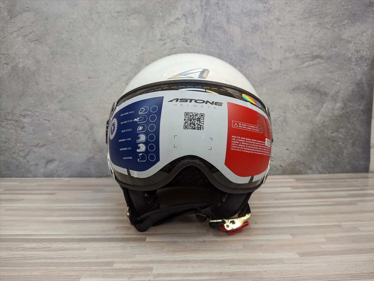 《遠古騎士》ASTONE KSS 素色 白色 復古帽 飛行帽 飛行員 半罩 半罩安全帽 安全帽