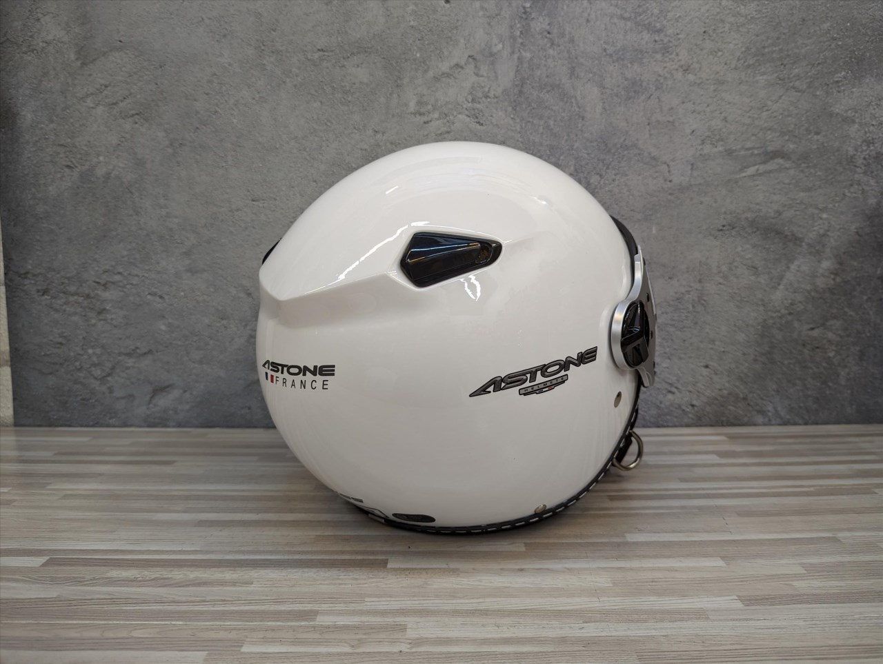 《遠古騎士》ASTONE KSS 素色 白色 復古帽 飛行帽 飛行員 半罩 半罩安全帽 安全帽