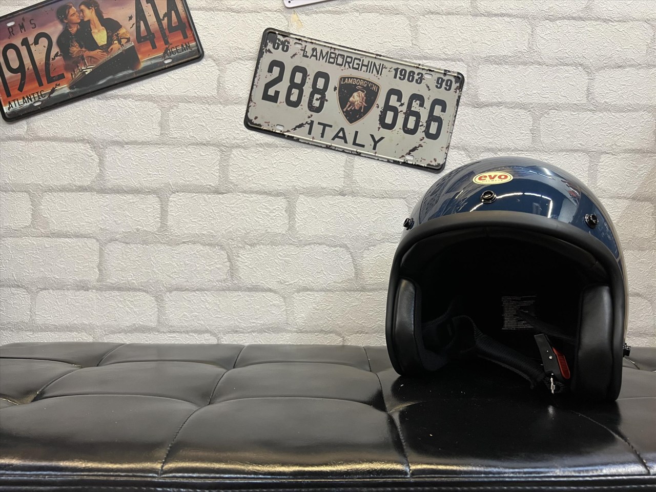 《遠古騎士》EVO CA309/310 精裝 黑邊 石墨藍 騎士復古帽 安全帽