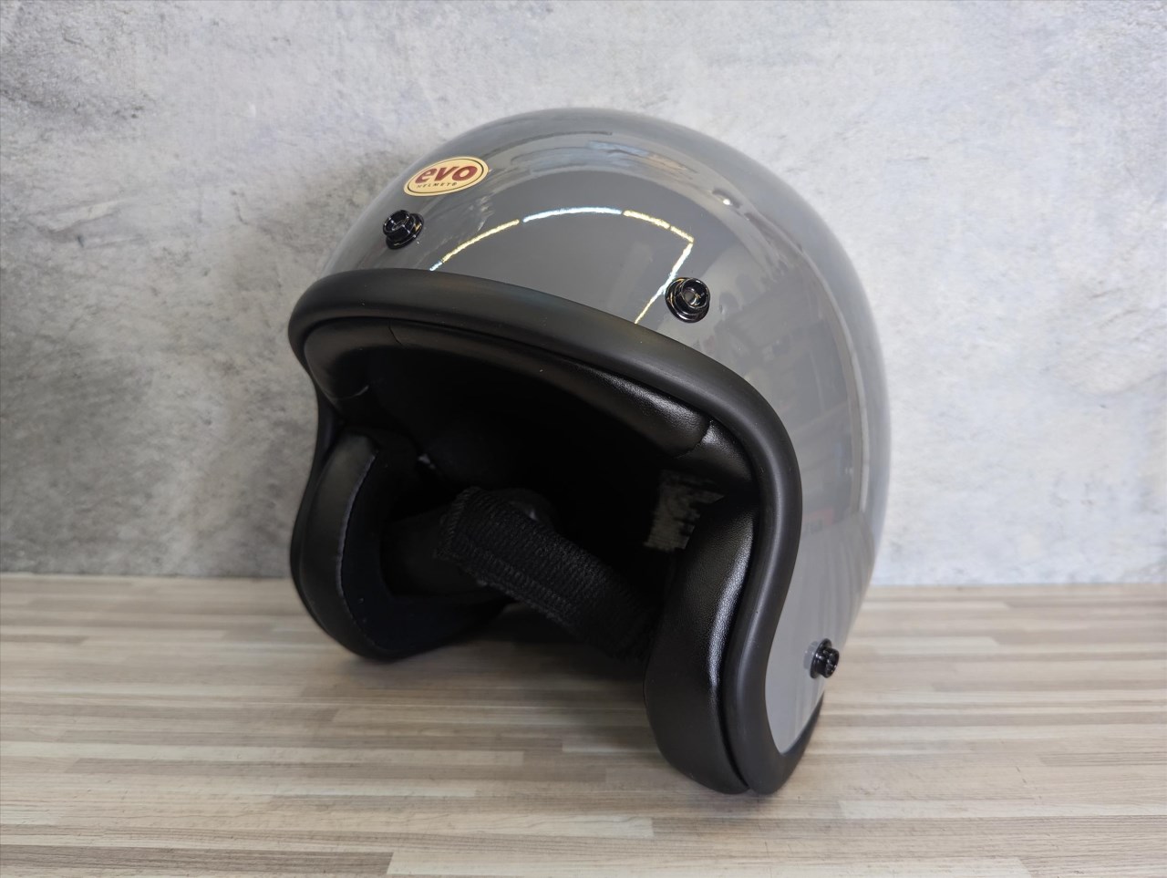 《遠古騎士》EVO CA309/310 精裝 黑邊 水泥灰 騎士復古帽 安全帽