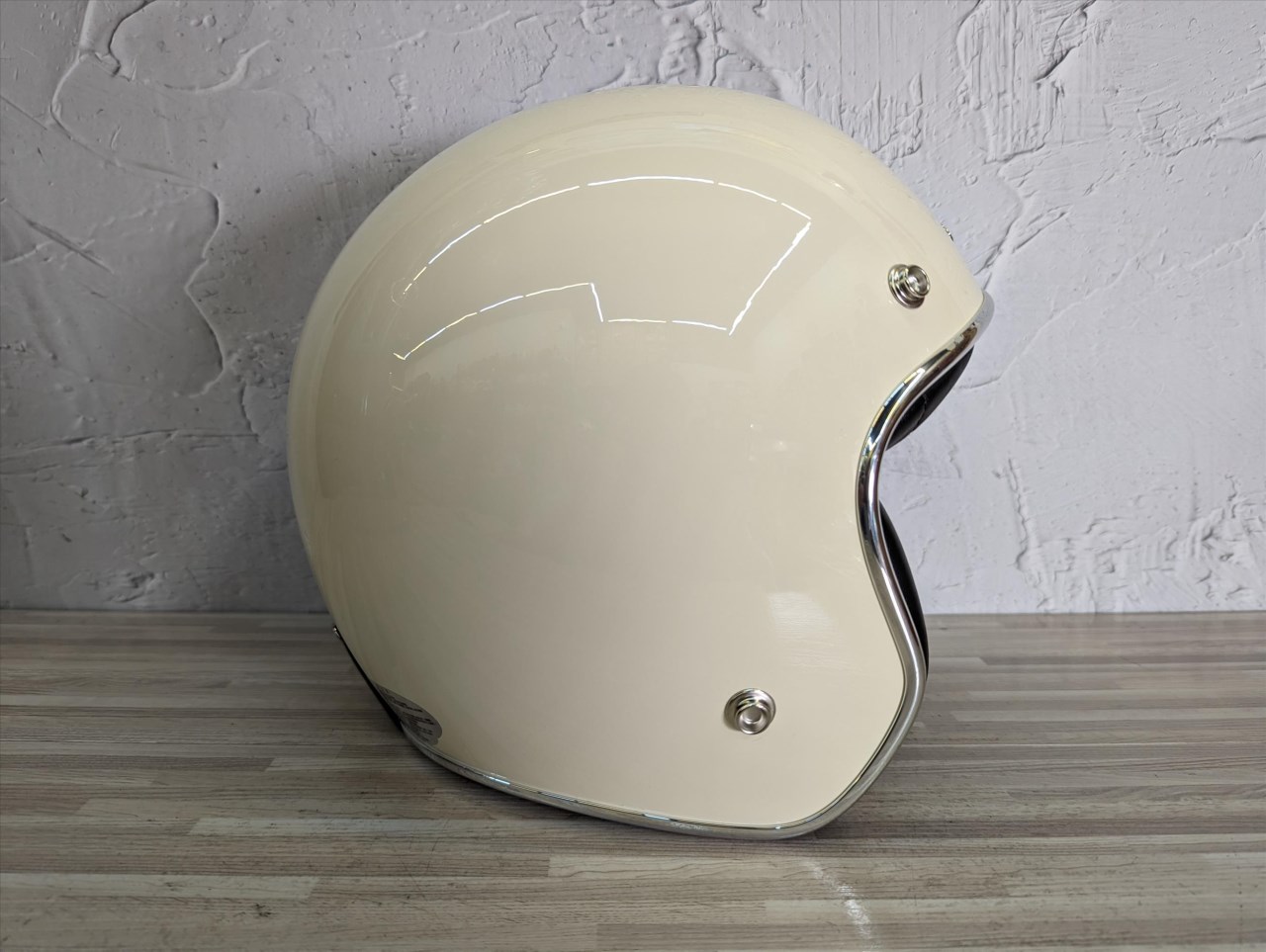 《遠古騎士》EVO CA309/310 精裝銀邊復古騎士帽 象牙白 安全帽