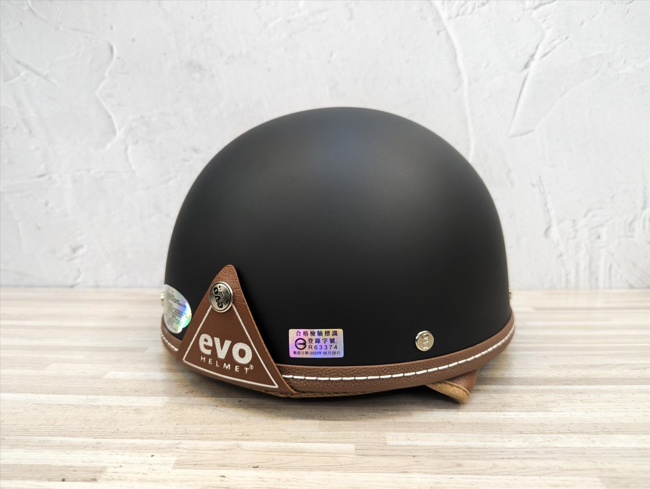 《遠古騎士》EVO CA019 精裝版 素色 平黑 復古帽 碗公帽 飛行帽 襯可拆式