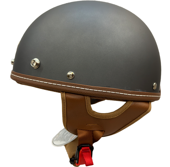 《遠古騎士》EVO CA019 精裝版 素色 消鐵灰 復古帽 碗公帽 飛行帽 襯可拆式