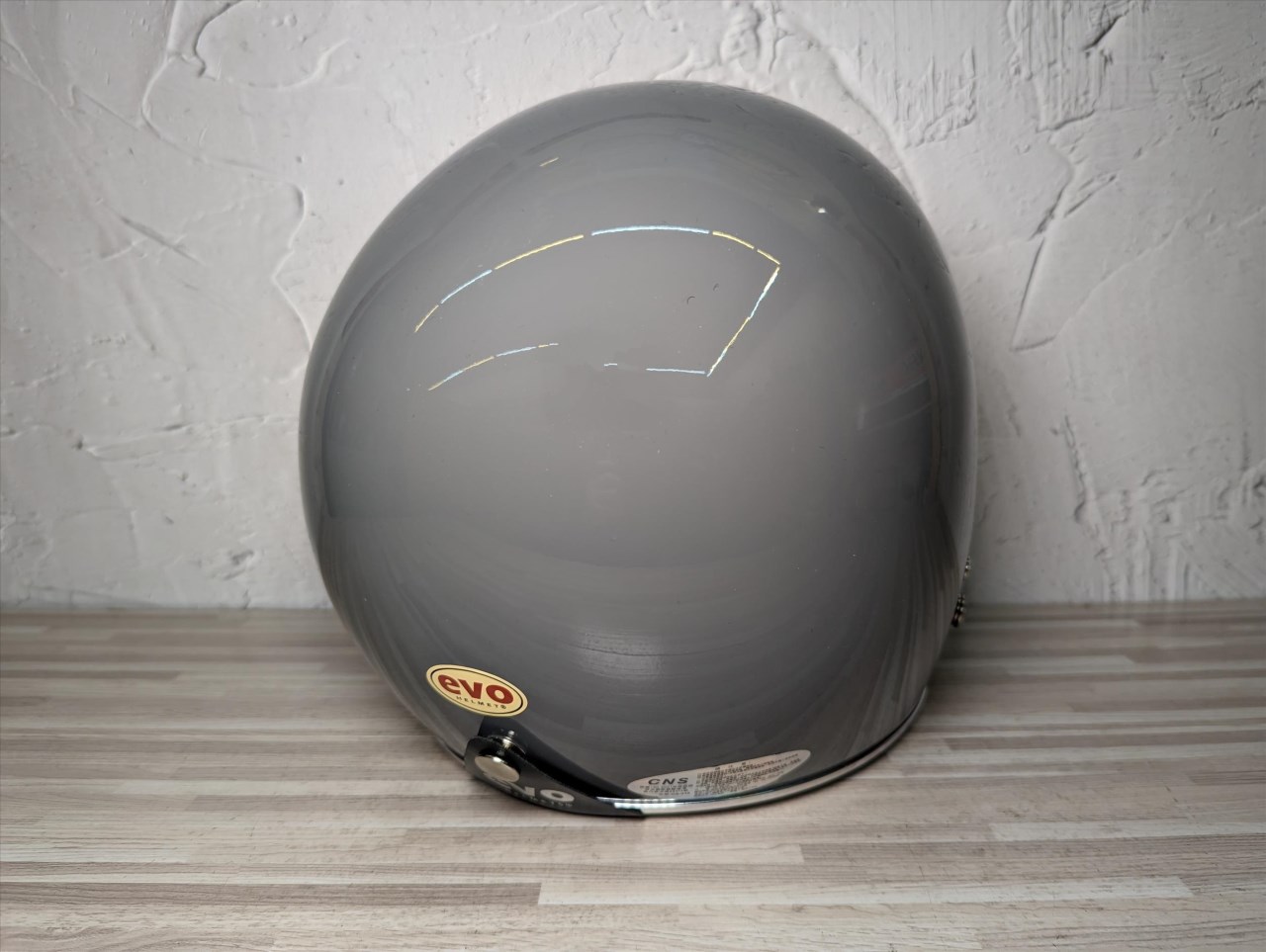 《遠古騎士》EVO CA312 CA312S 水泥灰 復古帽 精裝銀邊 內墨鏡