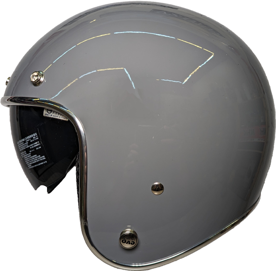 《遠古騎士》EVO CA312 CA312S 水泥灰 復古帽 精裝銀邊 內墨鏡