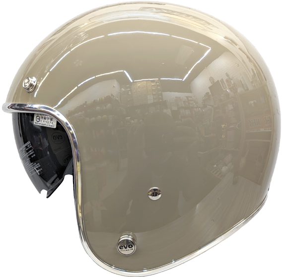 《遠古騎士》EVO CA312 CA312S 荒野綠 復古帽 精裝銀邊 內墨鏡